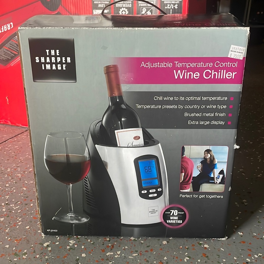 BRAND NEW WINE CHILLER NEVER BEEN OPENED
